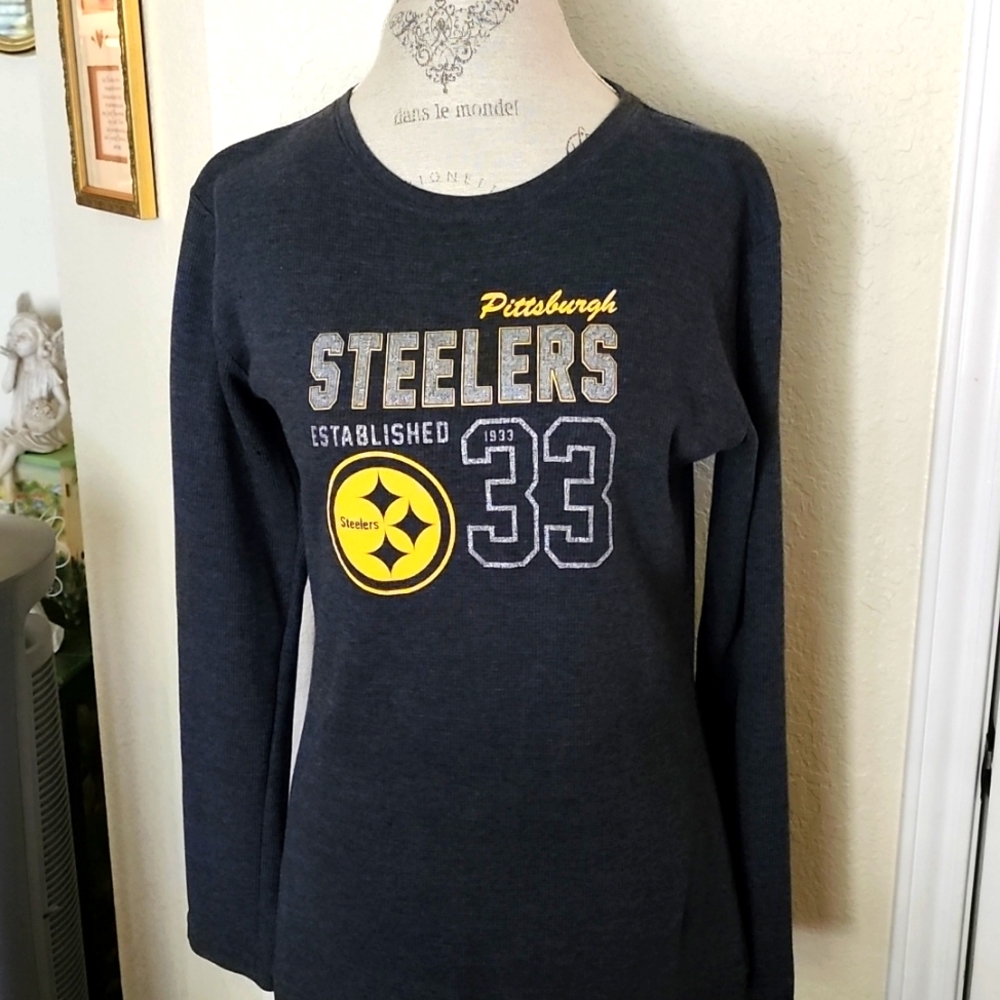 Ladies Pittsburgh Steelers Thermal Shirt
